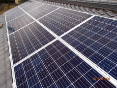 茨城県笠間市　S様　《太陽光設置工事》